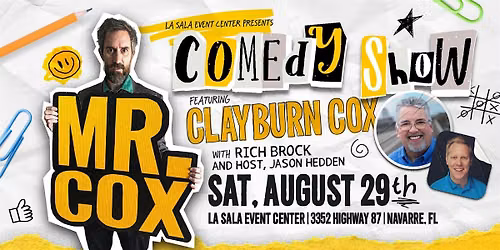 Clayburn Cox: Clean Stand-Up Comedy in Navarre, FL