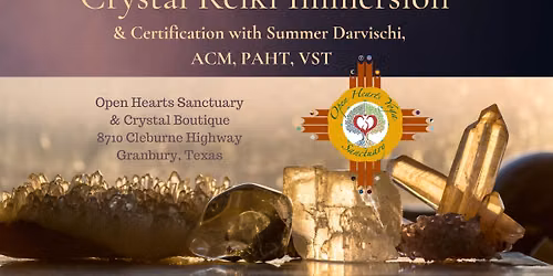 Crystal Reiki Immersion & Certification