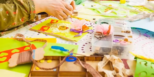 Kreav\u00e6rksted i p\u00e5skeferien - Hovedbiblioteket