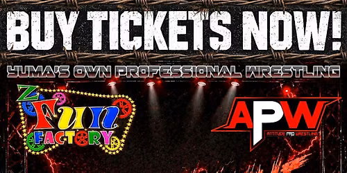 Attitude Pro Wrestling: ADRENALINE @ Z FUN FACTORY!