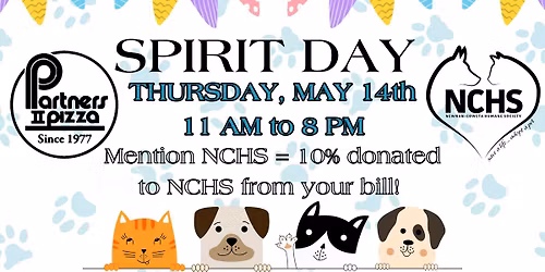Partners Pizza Spirit Day for NCHS 