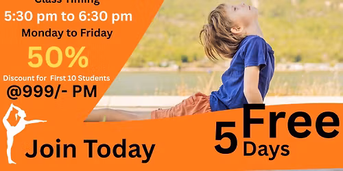 5 Days Free Yoga Classes For Kids