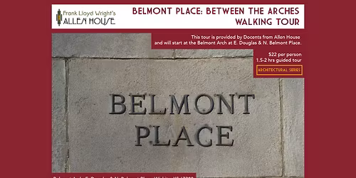 Belmont Place: Between the Arches Walking Tour