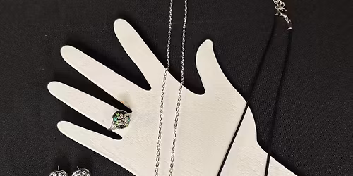 Mosaic Jewelry Class at Uplift Creative Center in Midland