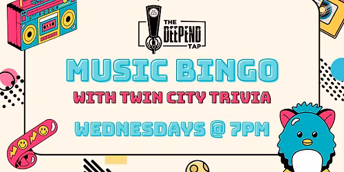 MUSIC BINGO - With Twin City Trivia