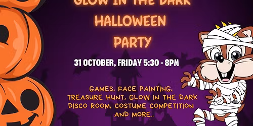 GLOW IN THE DARK HALLOWEEN PARTY