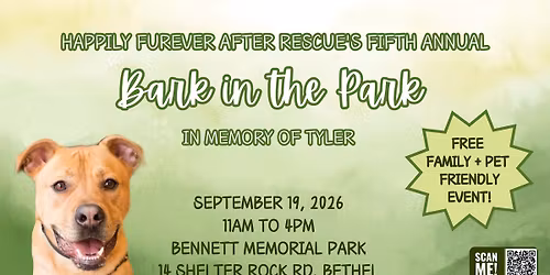 Bark in the Park: In Memory of Tyler 2026 \ud83d\udc9a\ud83d\udc3e