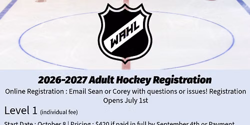 2026-2027 Winter Level 1 League