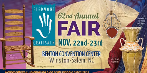 Piedmont Craftsmen's 62nd Annual Fair