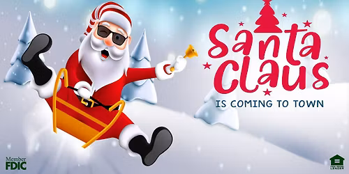 Santa is Coming to Badger Bank
