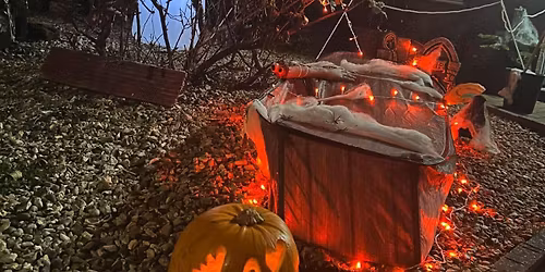 St.Richards Hospice Halloween Display, Lower Wick \ud83d\udc7b