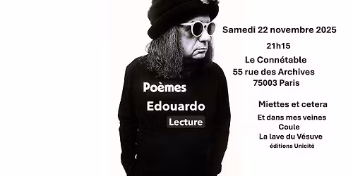 Po\u00e8mes - Edouardo - Lecture