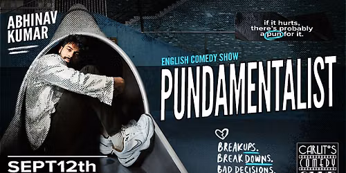 PUNDAMENTALIST | English standup comedy by Abhinav Kumar
