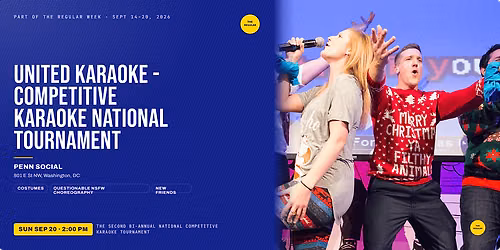 United Karaoke - Competitive Karaoke National Tournament