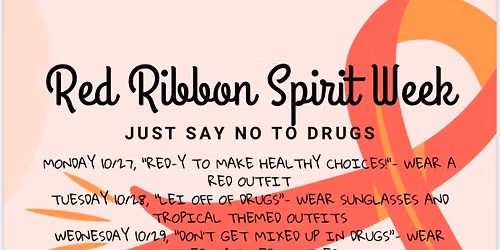 Red Ribbon Spirit Week