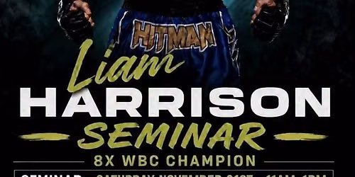 LIAM HARRISON SEMINAR