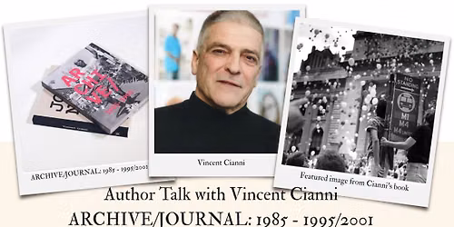 Author Talk with Photographer Vincent Cianni at FBAC