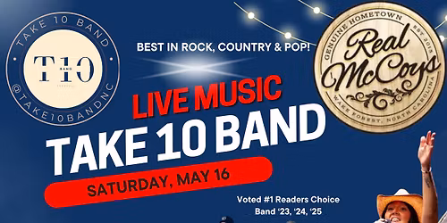 Take 10 @ Real McCoy\u2019s 