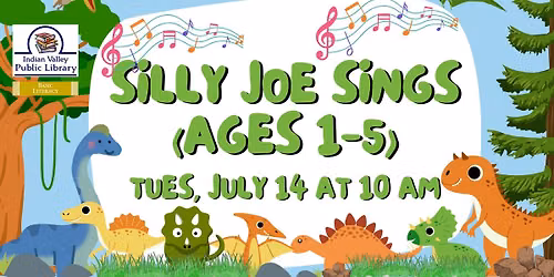 Silly Joe Sings: Looking for a Dinosaur (Ages 1-5)