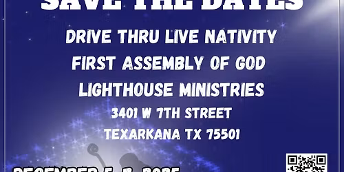 DRIVE THRU LIVE NATIVITY 