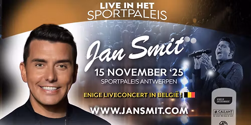 Jan Smit - Sportpaleis Antwerpen
