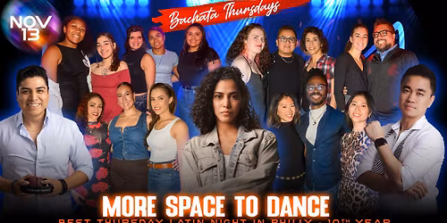 Bachata Thursdays - NATIONAL MECHANICS - Nov 13