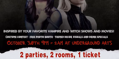 Riot Nerd: SUPERNATURAL DANCE PARTY at Underground Arts 12\/30