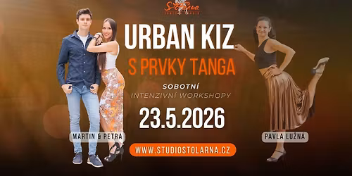 URBAN KIZ s prvky TANGA - sobotn\u00ed workshopy s Martinem & Petrou & Pavlou