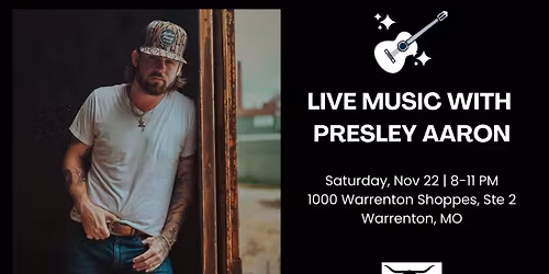 Presley Aaron Live at MK Ranch Bar & Grill