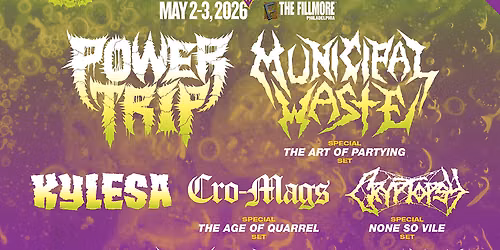 2026 Decibel Metal and Beer Fest - Saturday at Fillmore Auditorium Denver