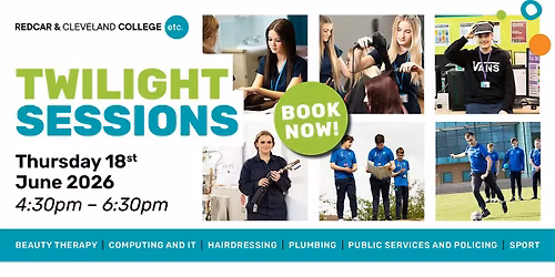 Twilight Sessions June - Redcar and Cleveland College