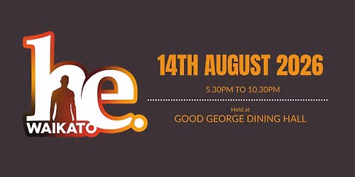 He. Waikato Men's Mental Health Event