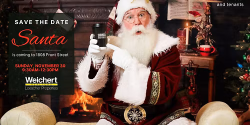 Santa comes to town - 1808 Front Street