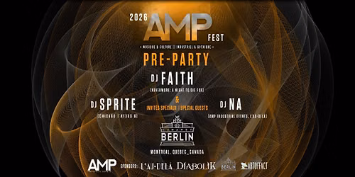 AMP Fest 2026 Pre-Party