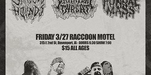 SEXCULTw\/SHADOW HOUNDS, PHANTOM THREAT & FUNGAL MASS