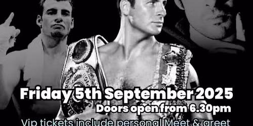 An Evening with Joe Calzaghe