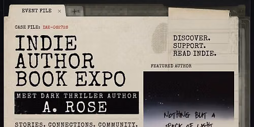 Meet A. Rose @ Indie Author Book Expo