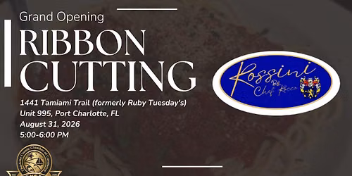 Rossini by Chef Rocco Grand Opening & Ribbon Cutting (New Location)