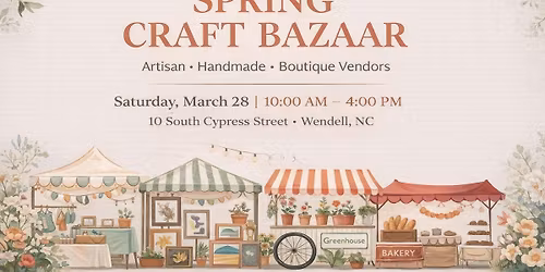 Spring Craft Bazaar