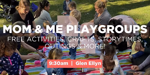Free Mom & Me Playgroups and Storytimes