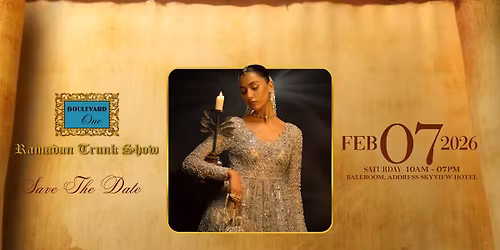 Ramadan Trunk Show' 26