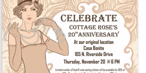 Cottage Rose 20th Anniversary