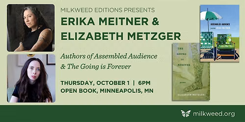 Erika Meitner and Elizabeth Metzger at Open Book