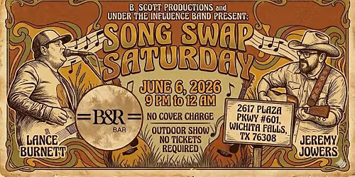 Song Swap Saturday at the B&R Bar