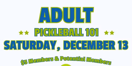 Monroe Family YMCA Adult Pickleball 101