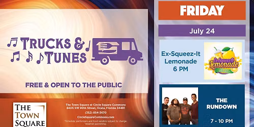Trucks & Tunes with Ex-Squeez-It Lemonade & 40 Years 2 Late