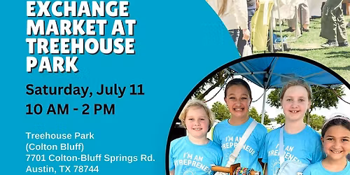 Kids Markets At The Exchange Market at Treehouse Park
