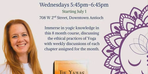 BOOK CLUB - Yamas and Niyamas by Debora Adele