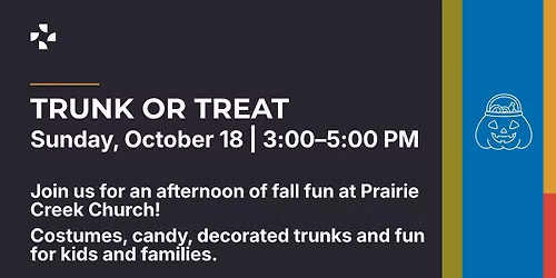 Trunk or Treat at Prairie Creek Church