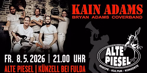 KAIN ADAMS | Bryan Adams Cover Band